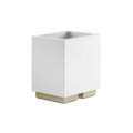 Склянка для зубних щіток Gessi Inverso Rigato, Brass Brushed PVD (20831-727) Склянки для зубних щіток Gessi