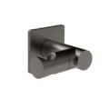Держатель ручного душа поворотный Gessi Inverso Rigato, Black Metal Br. PVD (73060-707) Gessi Коллекция Inverso Rigato 