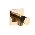 Тримач ручного душу Gessi Inverso Rigato, Warm Bronze PVD (73061-735) Gessi Коллекция Inverso Rigato 