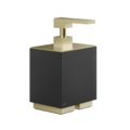 Дозатор рідкого мила Gessi Inverso Rigato, Brass Brushed PVD (20838-727) Дозатори рідкого мила Gessi