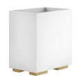 Корзина для мусора Gessi Inverso, Gold Brushed CCP (20990-087) Корзина для бумаги, Мусорные ведерки Gessi