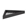 Угловая полочка для ванны и душа Gessi Inverso, Aged Bronze (20861-187) Полочки Gessi
