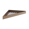 Угловая полочка для ванны и душа Gessi Inverso, Copper Brushed PVD (20861-708) Полочки Gessi