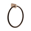 Рушникотримач кільце Gessi Inverso, Copper PVD (20909-030) Полотенцедержателі Gessi