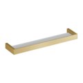 Полочка 12х60 см Gessi Inverso, Gold Brushed CCP (20945-087) Полочки Gessi