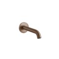  Вилив для раковини Gessi Gessi316, довжина виливу 147 мм, Copper Brushed PVD (54010-708) GessiGessi316 Настінні приховані