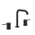 Змішувач для раковини Gessi Gessi316 Flessa, без донного клапана, Matte Black (54012-299) Для раковини Чорний