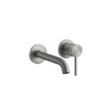 Смеситель для раковины Gessi Gessi316 Flessa, длина излива 117 мм, Steel Brushed (54083-239) Для раковины Матовая сталь (шлиф)