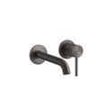 Смеситель для раковины Gessi Gessi316 Flessa, длина излива 117 мм, Black Metal Br. PVD (54083-707) Для раковины Черный матовый металлик PVD