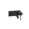 Смеситель для раковины Gessi Gessi316 Flessa, длина излива 117 мм, Matte Black (54088-299) Для раковины Черный