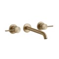 Смеситель для раковины Gessi Gessi316 Flessa, длина излива 181 мм, Warm Bronze Br. PVD (54094-726) Для раковины Матовая бронза PVD