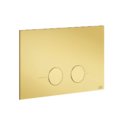 Клавіша змиву Gessi Inverso для систем інсталяцій Geberit Sigma, Gold PVD (54611-246) Для унітазів 