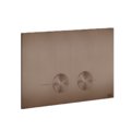 Клавіша змиву Gessi Inverso для систем інсталяцій Geberit Sigma, Copper Brushed PVD (54611-708) Для унітазів 