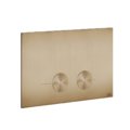Клавиша смыва Gessi Inverso для систем инсталляций Geberit Sigma, Warm Bronze Br. PVD (54611-726) Для унитазов 