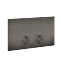 Клавіша змиву Gessi Inverso VIEGA 1H, 2H, 2L, Black Metal Br. PVD (54613-707) Для унітазів 