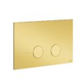 Клавіша змиву SANIT для систем інсталяцій Gessi Inverso, Gold PVD (54619-246) Для унітазів 