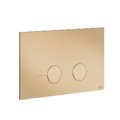 Клавіша змиву SANIT для систем інсталяцій Gessi Inverso, Warm Bronze PVD (54619-735) Для унітазів 