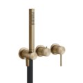 Змішувач для ванни Gessi Gessi316, Warm Bronze Br. PVD (54039-726) Для ванни, Для душа Матовая бронза PVD