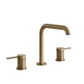 Смеситель для раковины Gessi Gessi316 Trame, без донного клапана, Warm Bronze Br. PVD (54312-726) Для раковины Матовая бронза PVD