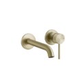 Змішувач для раковини Gessi Gessi316 Trame, довжина виливу 117 мм, Brass Brushed PVD (54383-727) Для раковини Матовая латунь PVD