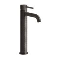 Змішувач для раковини Gessi Gessi316 Intreccio, без донного клапана, Black Metal Br. PVD (54109-707) Для раковини Черный матовый металлик PVD