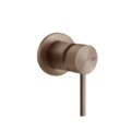Настенный смеситель для раковины Gessi Gessi316 Intreccio, Copper Brushed PVD (54119-708) Для раковины Матовая медь PVD