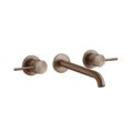 Смеситель для раковины Gessi Gessi316 Intreccio, длина излива 181 мм, Copper Brushed PVD (54194-708) Для раковины Матовая медь PVD