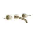 Смеситель для раковины Gessi Gessi316 Intreccio, длина излива 181 мм, Brass Brushed PVD (54194-727) Для раковины Матовая латунь PVD