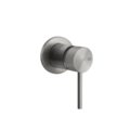 Настінний змішувач для раковини віддаленого керування Gessi Gessi316 Trame, Steel Brushed (54319-239) Для раковини Матовая сталь (шлиф)