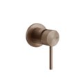 Настінний змішувач для раковини віддаленого керування Gessi Gessi316 Trame, Copper Brushed PVD (54319-708) Для раковини Матовая медь PVD