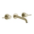 Смеситель для раковины Gessi Gessi316 Trame, длина излива 181 мм, Brass Brushed PVD (54394-727) Для раковины Матовая латунь PVD