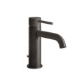 Смеситель для раковины Gessi Gessi316 Meccanica, с донным клапаном, Black Metal Br. PVD (54201-707) Для раковины Черный матовый металлик PVD