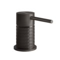 Смеситель для раковины удаленного управления Gessi Gessi316 Meccanica, Black Metal Br. PVD (54205-707) Для раковины Черный матовый металлик PVD