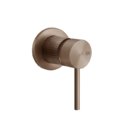 Настенный смеситель для раковины удаленного управления Gessi Gessi316 Meccanica, Copper Brushed PVD (54219-708) Для раковины Матовая медь PVD