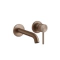 Змішувач для раковини Gessi Gessi316 Meccanica, довжина виливу 171 мм, Copper Brushed PVD (54286-708) Для раковини Матовая медь PVD