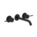 Смеситель для раковины Gessi Gessi316 Meccanica, длина излива 181 мм, Matte Black (54294-299) Для раковины Черный матовый