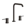Смеситель для раковины Gessi Gessi316 Cesello, Black Metal Br. PVD (54411-707) Для раковины Черный матовый металлик PVD