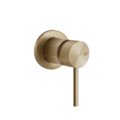 Настінний змішувач для раковини віддаленого керування Gessi Gessi316 Cesello, Warm Bronze Br. PVD (54419-726) Для ванни, Для раковини Матовая бронза PVD