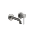 Смеситель для раковины Gessi Gessi316 Cesello, длина излива 117 мм, Steel Brushed (54483-239) Для раковины Матовая сталь (шлиф)