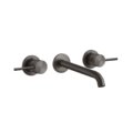 Смеситель для раковины Gessi Gessi316 Cesello, длина излива 181 мм, Black Metal Br. PVD (54494-707) Для раковины Черный матовый металлик PVD