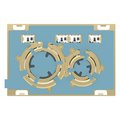 Смывная клавиша Geberit Sigma21 для двойного смыва, панель на заказ (115.652.00.1) Механическая Для унитазов Механическая