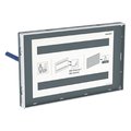 Защитная панель Geberit Sigma, заподлицо со стеной, с рамкой (115.697.00.1) Для унитазов 
