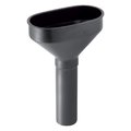 Лійка Geberit овальної форми, d=50 мм, чорний (352.379.16.1) Geberit 