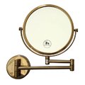 Косметическое зеркало двустороннее Bemeta Cosmetic mirrors, бронза (112201512) Косметические зеркала Bemeta