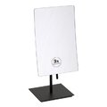 Косметическое зеркало одностороннее, отдельностоящее, 210х130 мм, Bemeta Cosmetic mirrors, черный (116201310) Косметические зеркала Bemeta