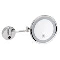 Косметическое зеркало со светодиодной подсветкой, ø 240 мм, Bemeta Cosmetic mirrors, хром (116401772) Косметические зеркала Bemeta