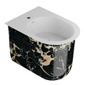 Напольное биде Artceram Chic, Portoro gold (CHB002 48;00) Напольные Черный