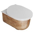 Подвесной безободковый унитаз Artceram Chic, Onyx (CHV001 46;00) Подвесные 