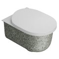 Подвесной безободковый унитаз Artceram Chic, Dark Terrazo (CHV001 88;00) Подвесные 