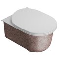 Подвесной безободковый унитаз Artceram Chic, Blush (CHV001 97;00) Подвесные 